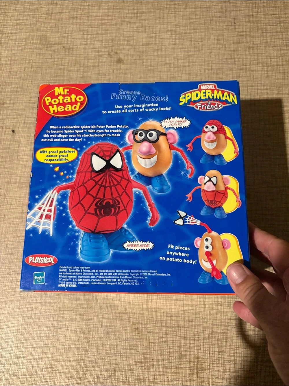 Playskool Mr. Potato Head Spider Spud Toy - Red Spider Costume